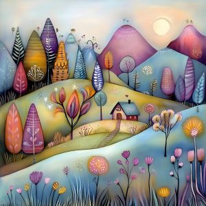 20 Hi-Res Whimsical Landscapes!